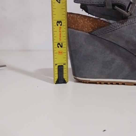 Timberland Capri Sunset sandals blue gray nubuck sz 7 - Picture 8 of 10